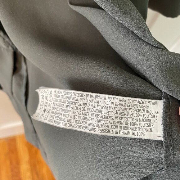 Forever 21 Olive Green Women's Long Blazer Size Small - Picture 5 of 7